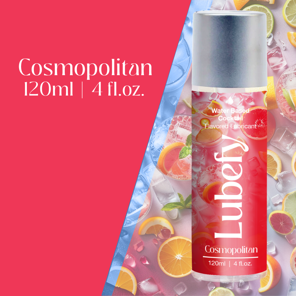 Water-Based Cosmopolitan Flavored Lubricant