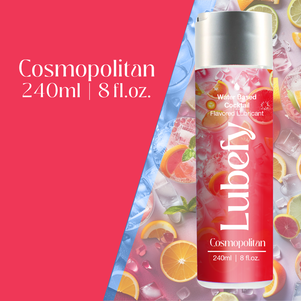 Water-Based Cosmopolitan Flavored Lubricant