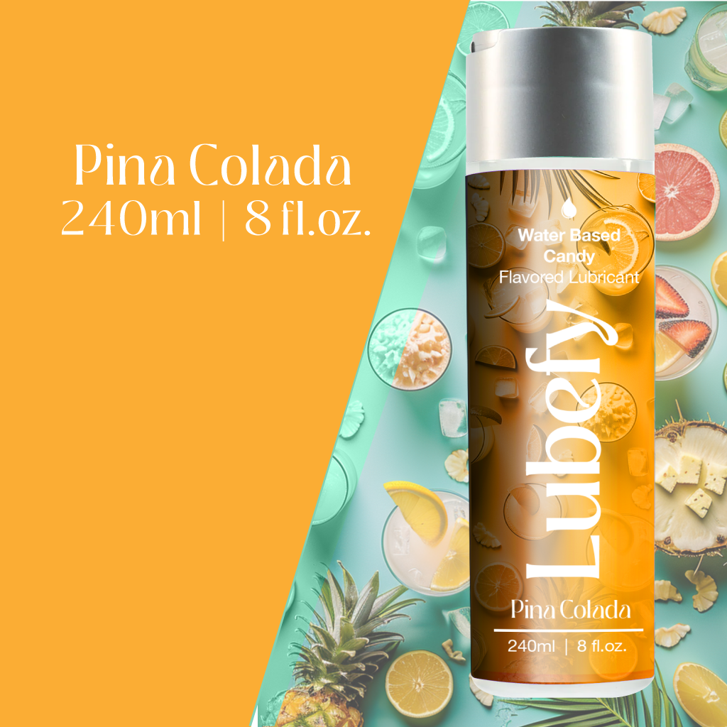 Water-Based Piña Colada Flavored Lubricant