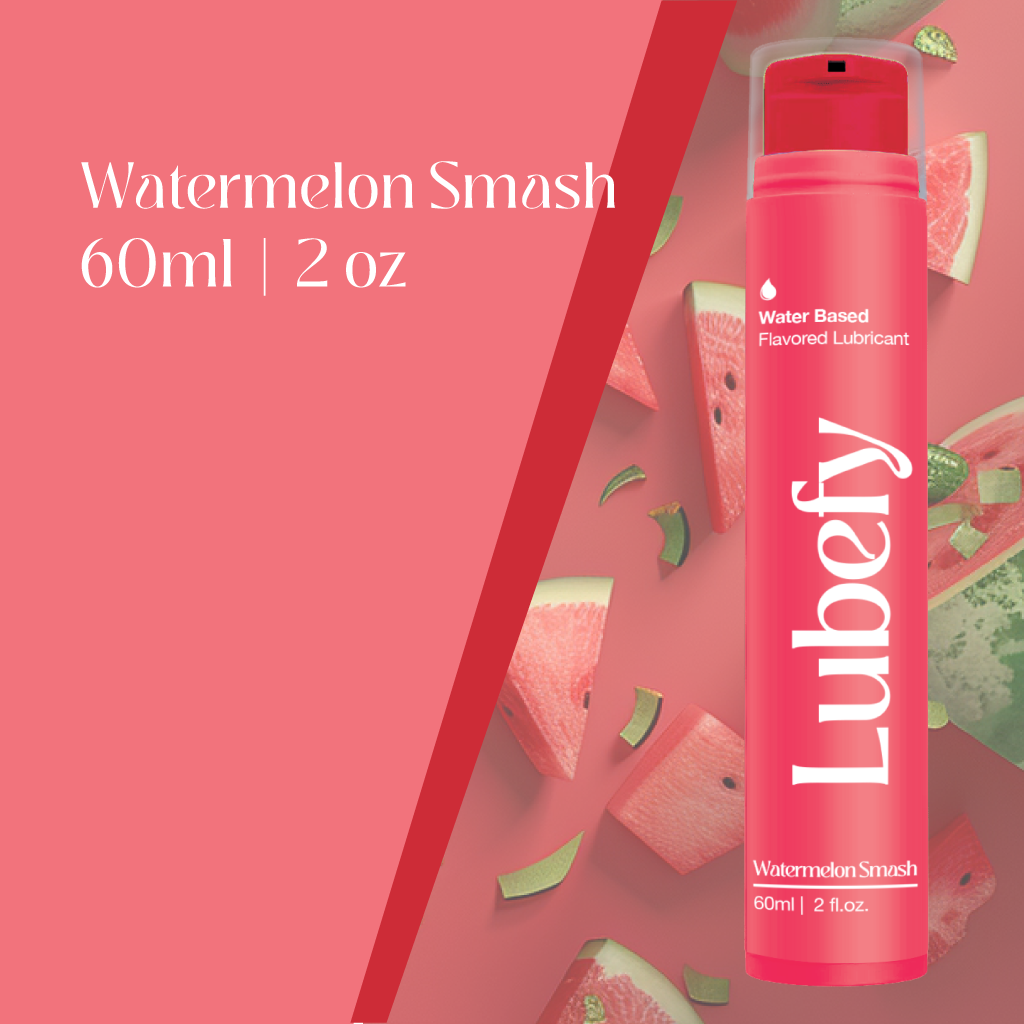 Water-Based Watermelon Smash Flavored Lubricant