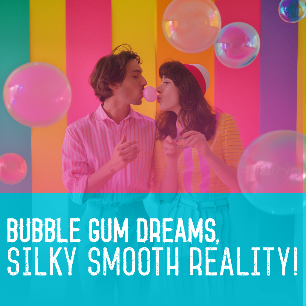 Water-Based Lubefy Bubblegum Fantasy Edible Flavored Lubricant