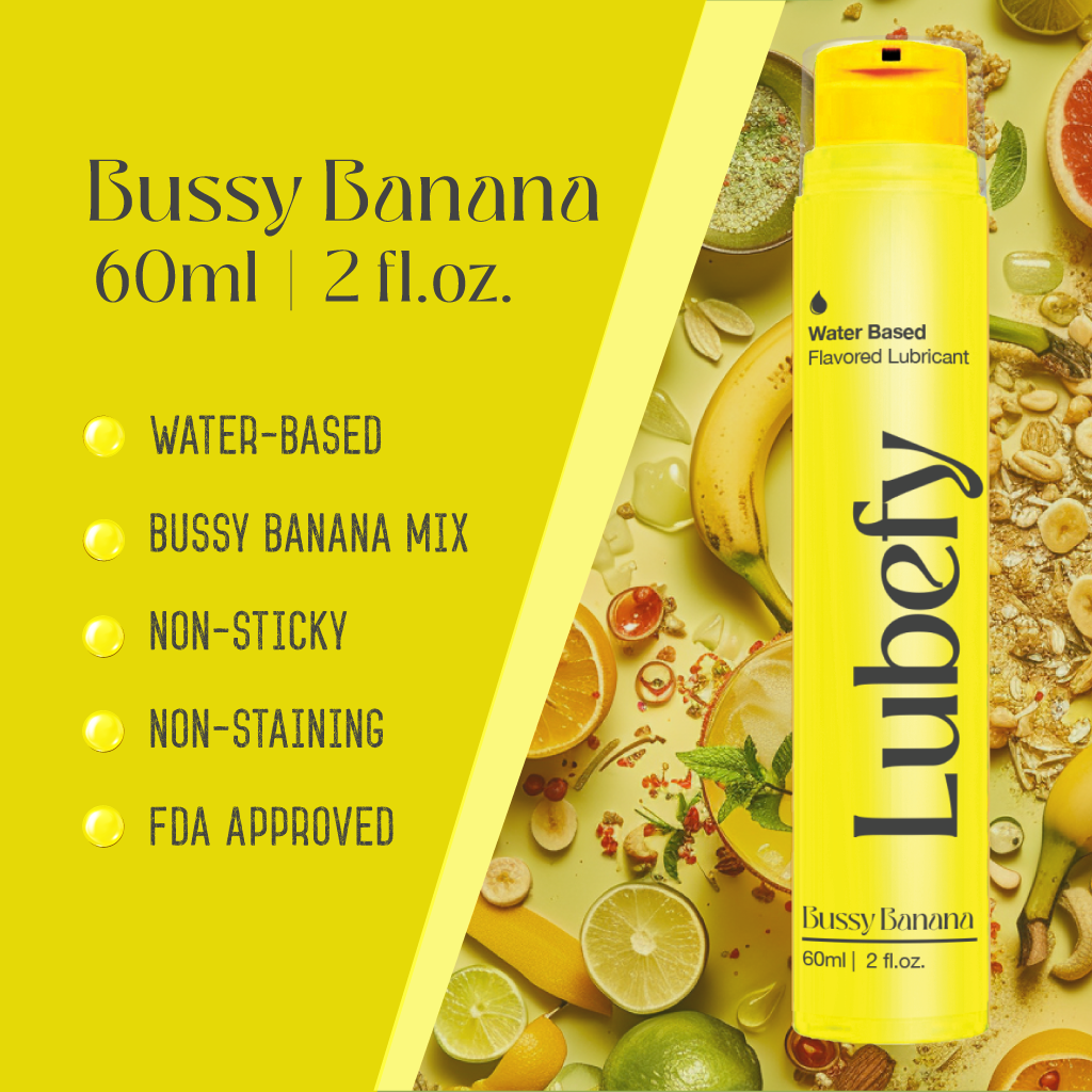 Water-Based Bussy Banana Flavored Lubricant