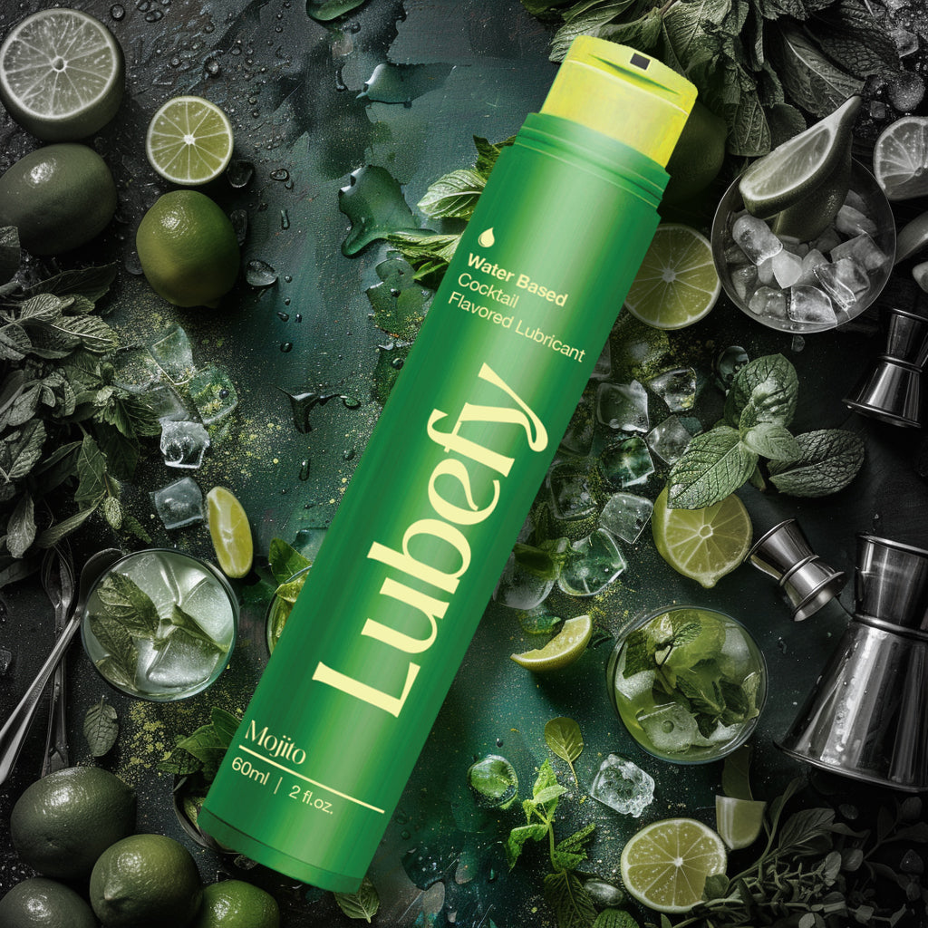 Water-Based Mojito Flavored Lubricant