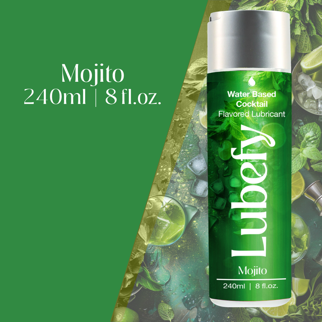 Water-Based Mojito Flavored Lubricant