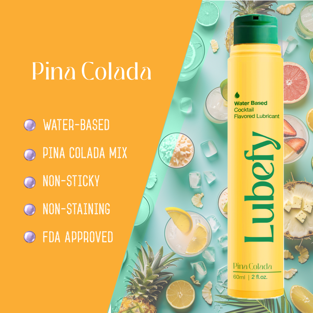 PIna colada flavored intimate lubricant