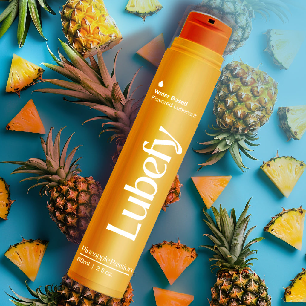 Lubefy Pineapple Passion Flavored Edible Lubricant