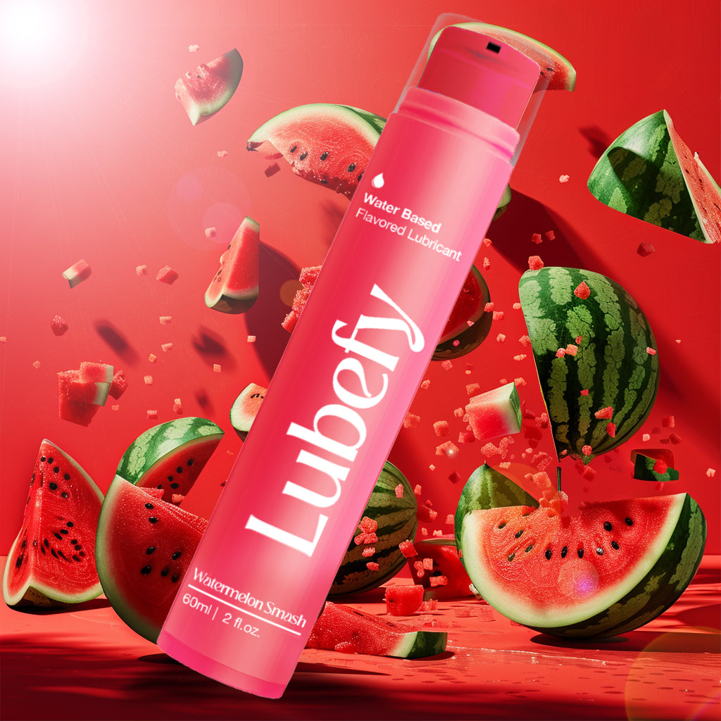 Water-Based Watermelon Smash Flavored Lubricant